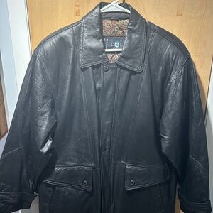 Black Leather Jacket for Men